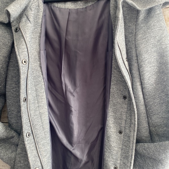 XS | Vero Moda light grey hooded coat. - Picture 5 of 9